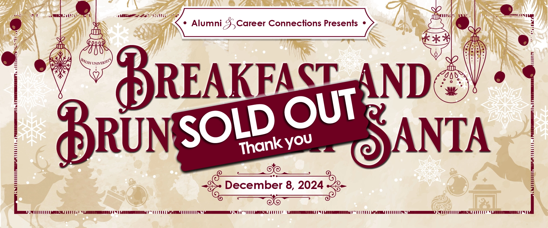 Alumni Breakfast with Santa 2024 - Sold Out