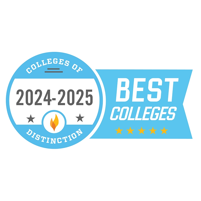 College of Distinction 2024–2025 badge graphic