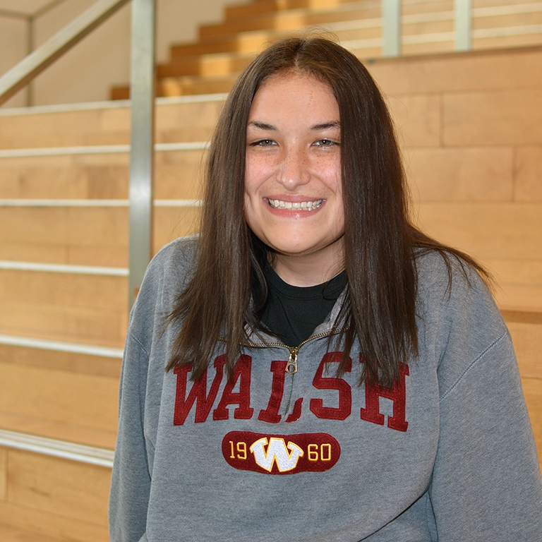 Photo of Walsh student, Allison Allen